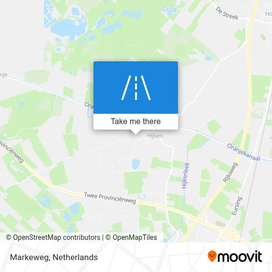 Markeweg map