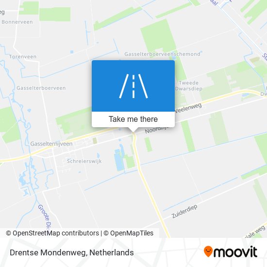 Drentse Mondenweg Karte