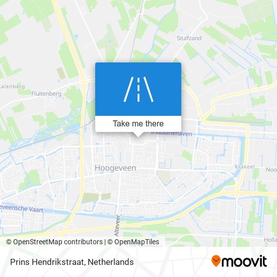 Prins Hendrikstraat map