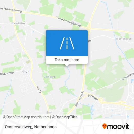 Oosterveldweg map