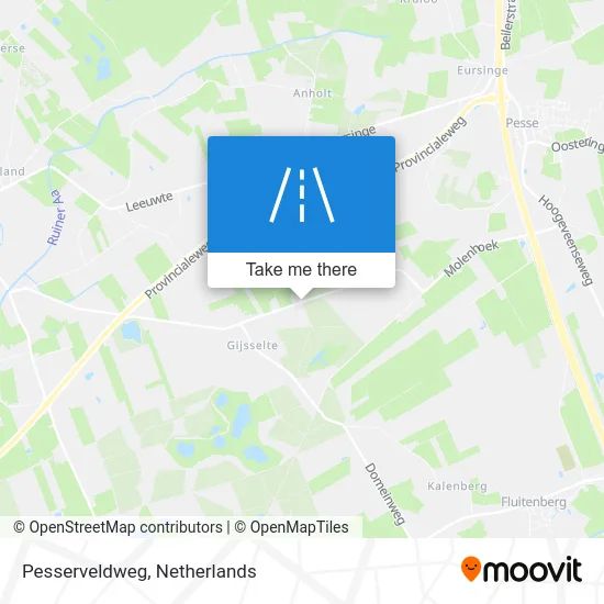 Pesserveldweg map
