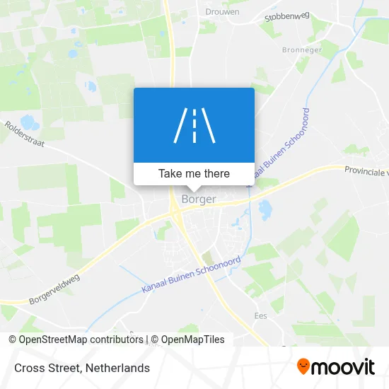 Kruisstraat map