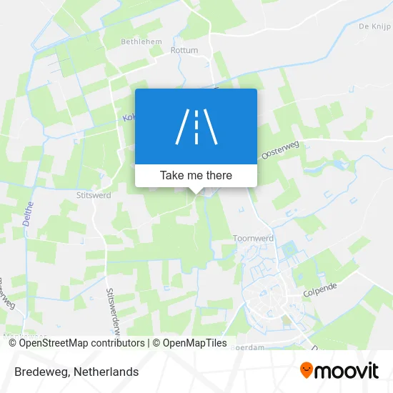 Bredeweg map