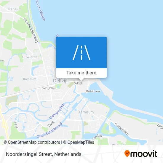 Noordersingel map