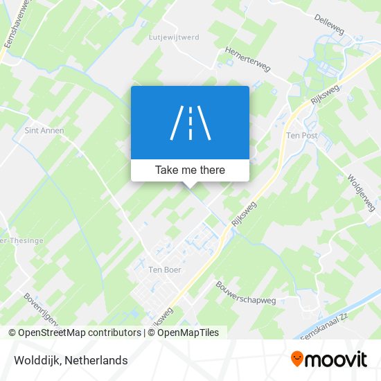 Wolddijk map