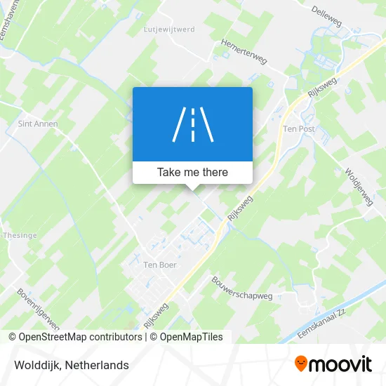 Wolddijk map