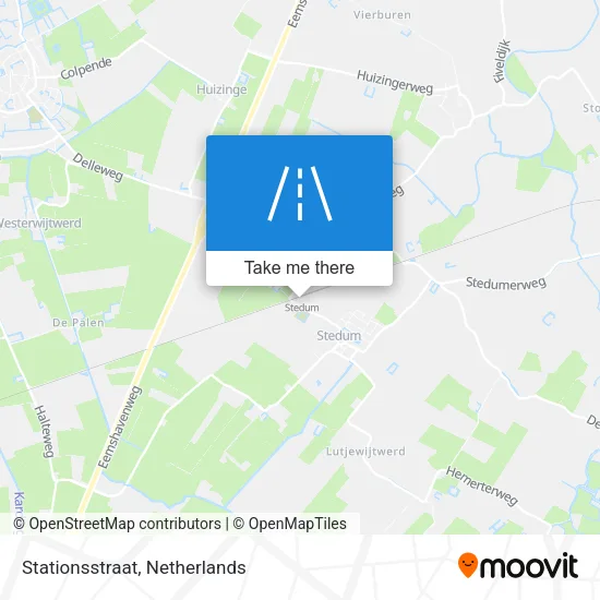 Stationsstraat map