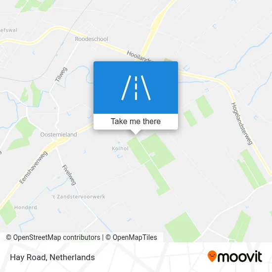 Hooiweg map