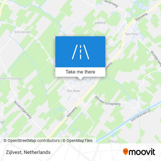 Zijlvest map