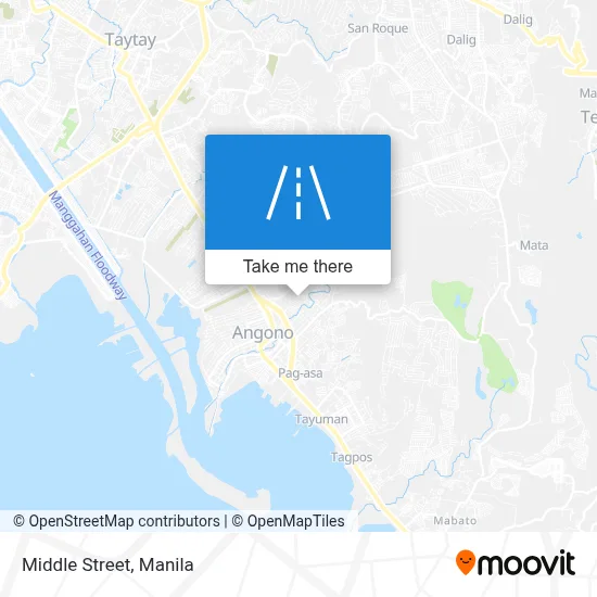 Middle Street map