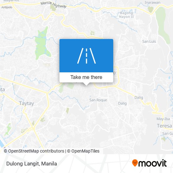 Dulong Langit map