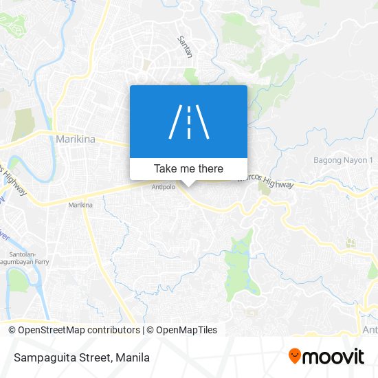 Sampaguita Street map