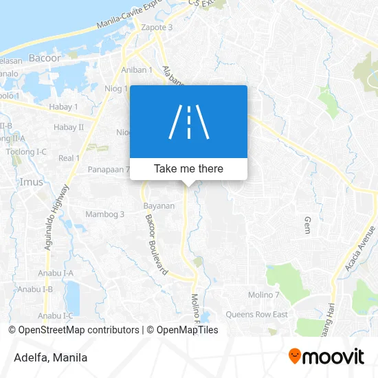 Adelfa map