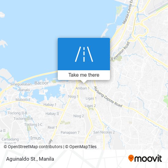 Aguinaldo St. map