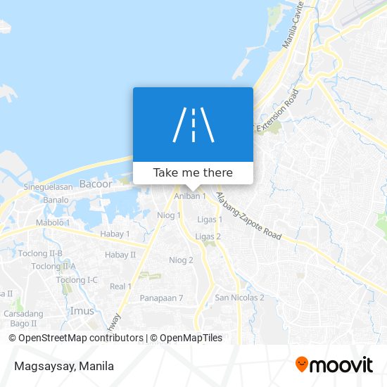 Magsaysay map