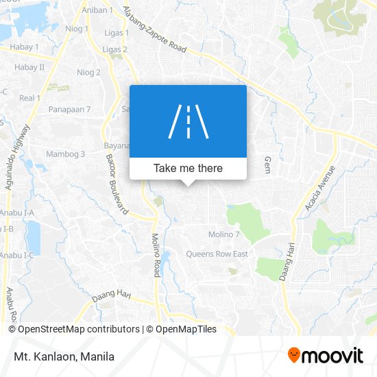 Mt. Kanlaon map