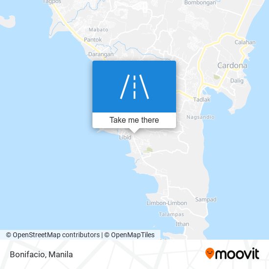 Bonifacio map
