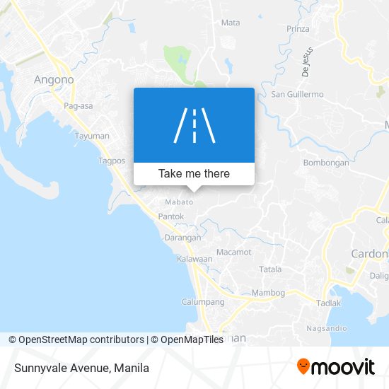 Sunnyvale Avenue map