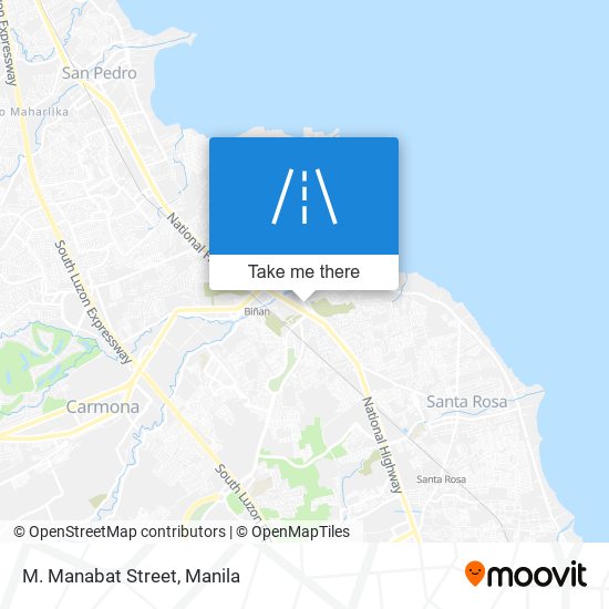 M. Manabat Street map