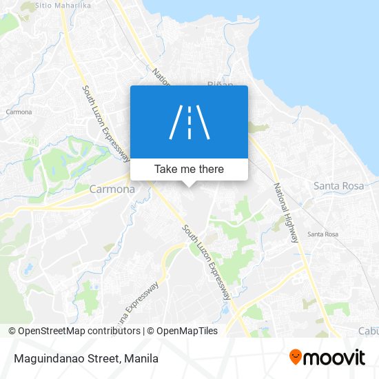 Maguindanao Street map