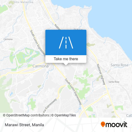 Marawi Street map