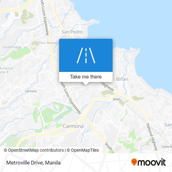 Metroville Drive map