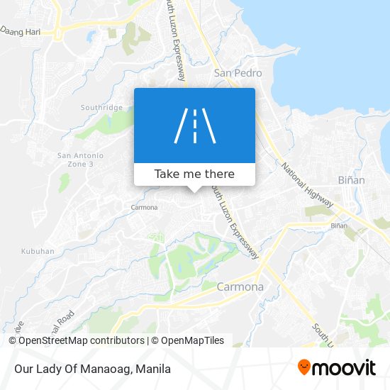 Our Lady Of Manaoag map