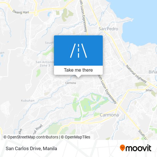 San Carlos Drive map