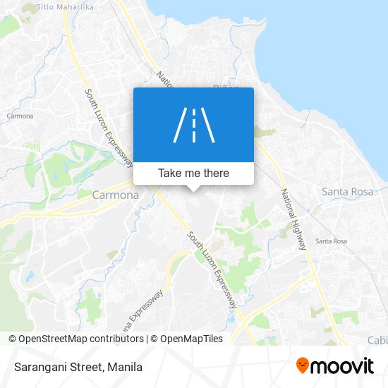 Sarangani Street map