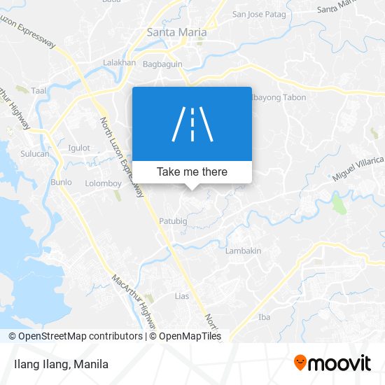 Ilang Ilang map