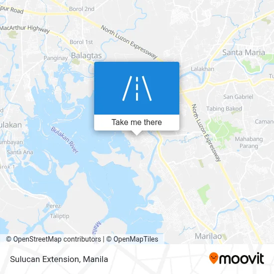 Sulucan Extension map