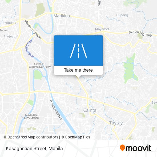 Kasaganaan Street map