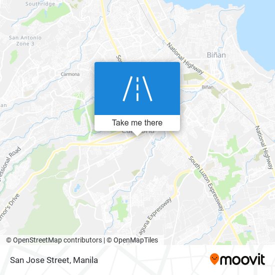 San Jose Street map