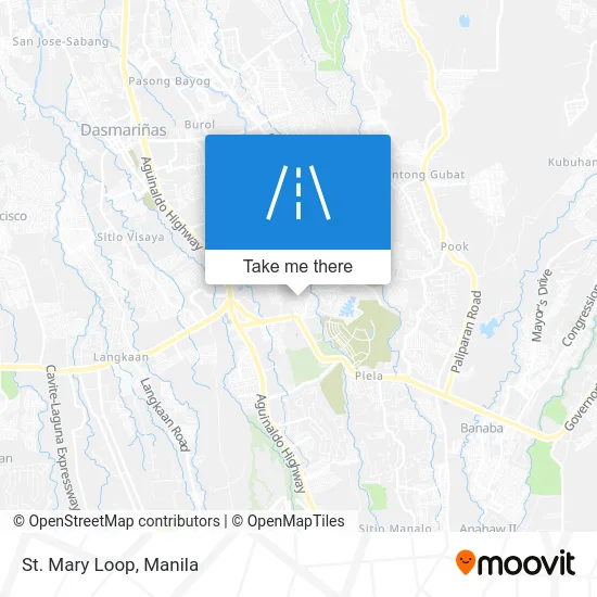 St. Mary Loop map
