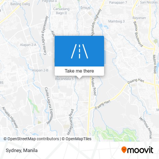 Sydney map