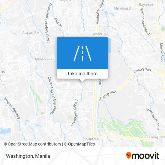 Washington map