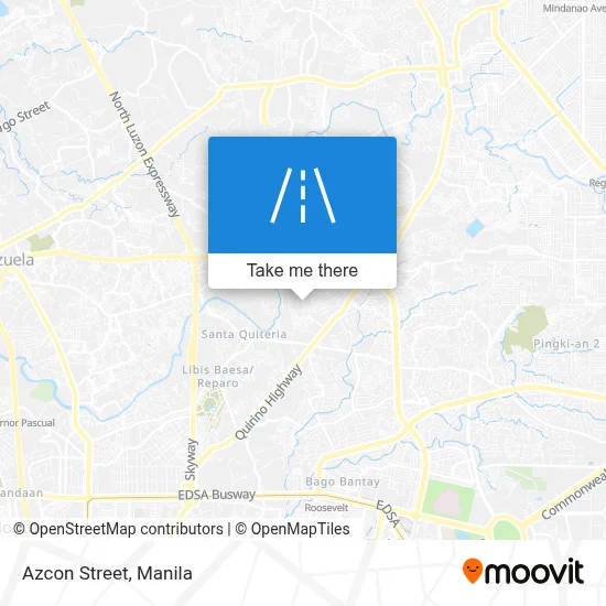 Azcon Street map