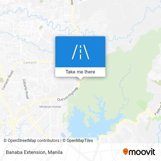 Banaba Extension map