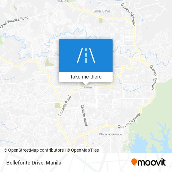 Bellefonte Drive map