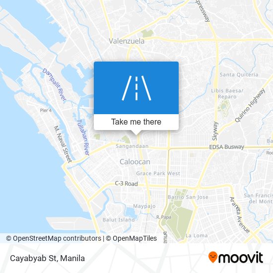 Cayabyab St map