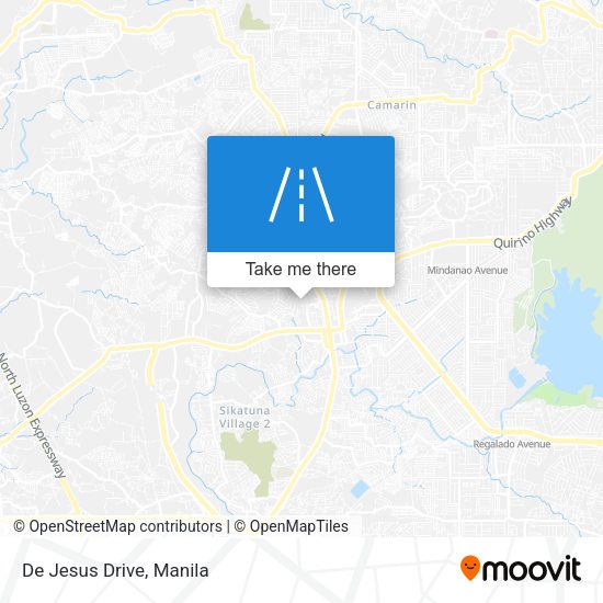 De Jesus Drive map