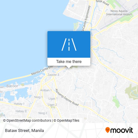 Bataw Street map