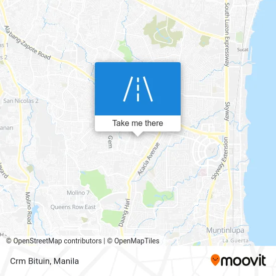 Crm Bituin map