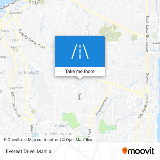 Everest Drive map