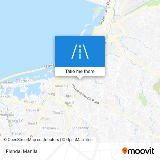 Flenda map