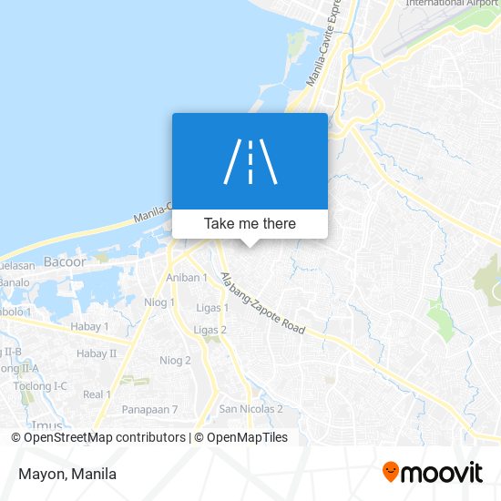 Mayon map