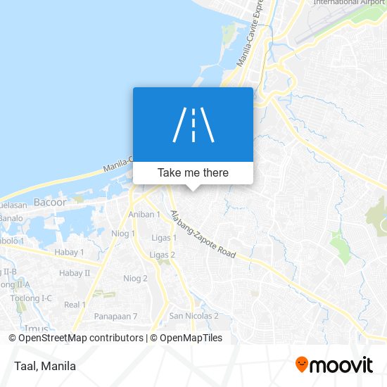 Taal map