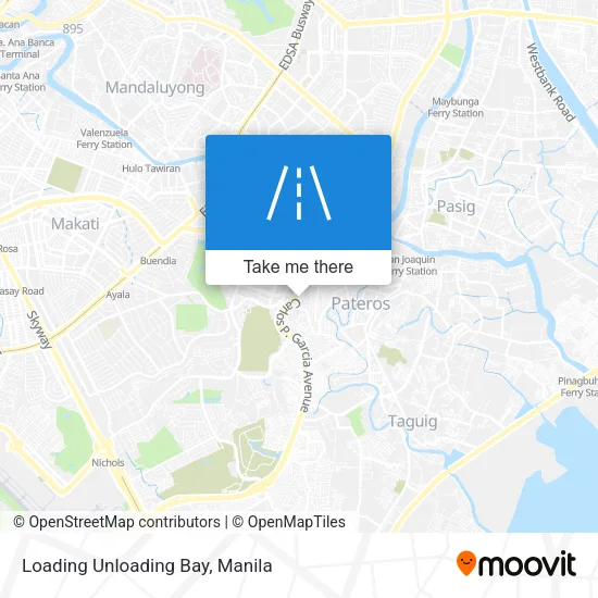 Loading Unloading Bay map