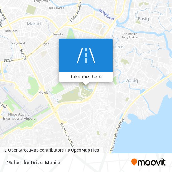 Maharlika Drive map