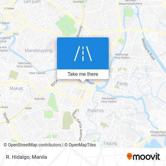 R. Hidalgo map